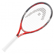 Ракетка большого тенниса детская HEAD Novak 21 Gr05 233627 для 4-6 лет алюминий со струнами красн-черн-бел